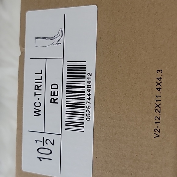 🔥Journee Collection Women's Wide Calf Trill Boot Sz 10.5 🔴⚫️🔥 - Picture 11 of 12